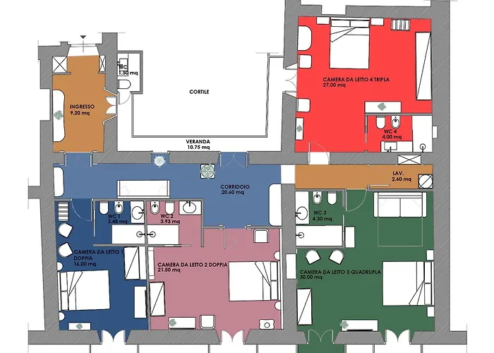 בית הארחה Dimora Dei Marchesi נאפולי